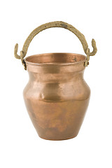 Image showing vintage copper container
