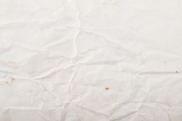 Image showing texture of white crumpled paper