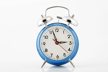 Image showing blue alarm-clock