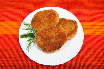 Image showing Cutlets