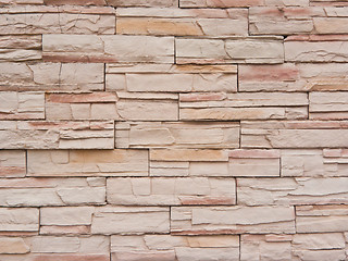 Image showing rock-wall, stonewall,
