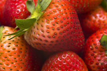 Image showing strawberry background 