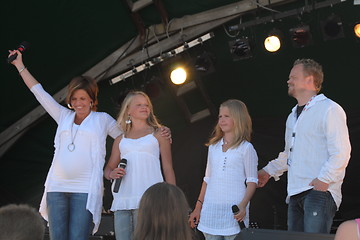 Image showing BÃ¸rud musician family