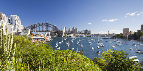 Image showing harbour bridge