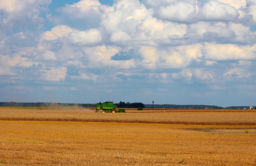 Image showing Harvesting season