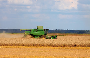 Image showing Harvesting season