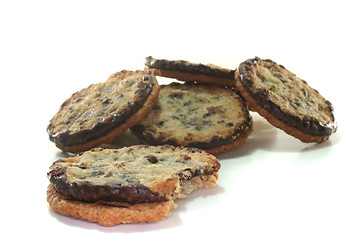 Image showing Oat cookies