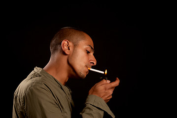 Image showing Smoking