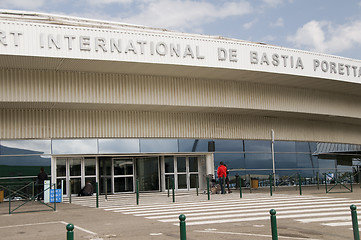 Image showing international airport bastia corsica