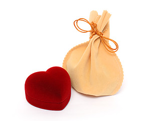 Image showing gifts on valentine's day