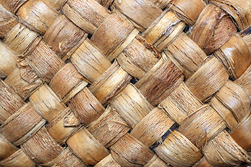 Image showing fiber texture wicker