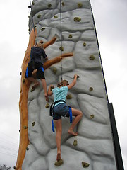 Image showing climbing