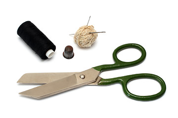 Image showing sewing tools