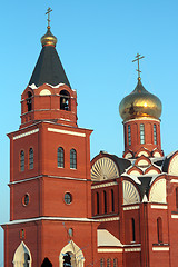 Image showing red brick churh