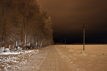 Image showing winter road