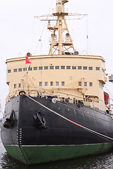 Image showing ice-breaker in port