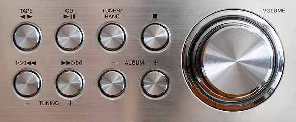 Image showing volume handle and control buttons