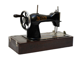 Image showing old sewing machine