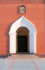 Image showing church entrance