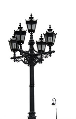 Image showing old street lamp