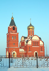 Image showing red brick churh