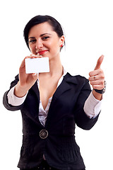 Image showing ok business card