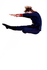 Image showing ballet man jumping