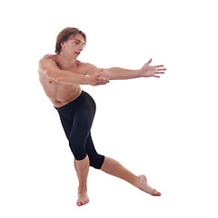 Image showing ballet dancer posing