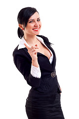 Image showing successful young business woman