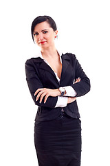 Image showing Smiling business woman