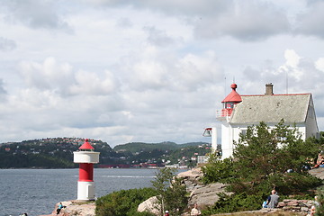 Image showing Odderøya Lighthouse