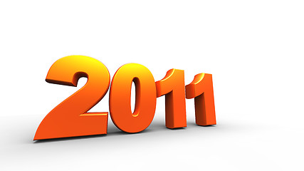 Image showing 3d new year 2011