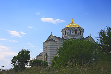 Image showing Vladimirski cathedral in Khersones