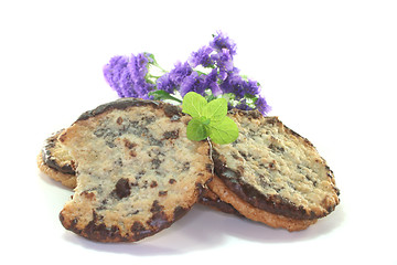 Image showing Oat cookies