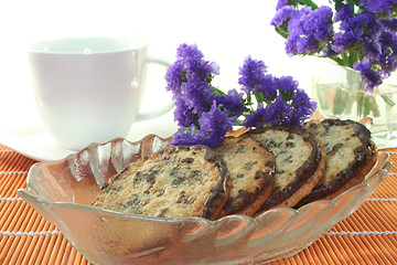 Image showing Oat cookies