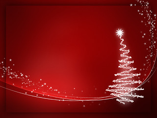 Image showing red christmas