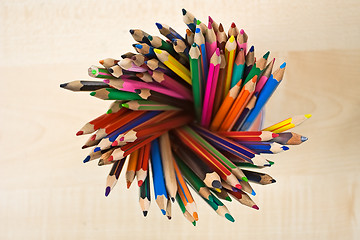 Image showing Colored pencils