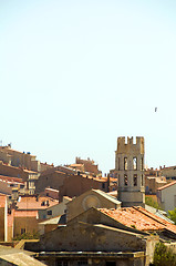 Image showing medieval architecture bonifacio old town corsica