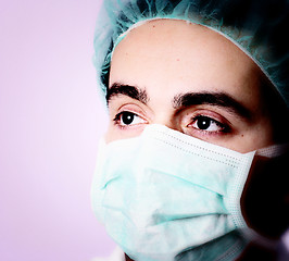 Image showing Portrait of a young doctor.