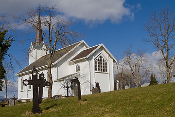 Image showing Gjemnes Church Norway