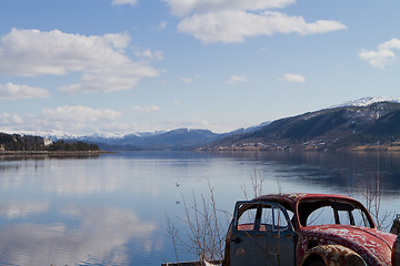 Image showing Isfjorden Norway