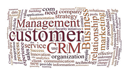 Image showing crm customer relations management