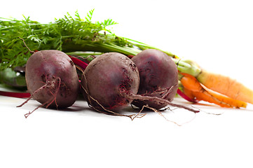 Image showing Beet and carrot