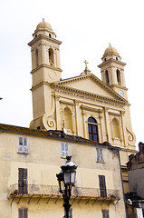 Image showing John the Baptist Church Bastia Corsica France Europe