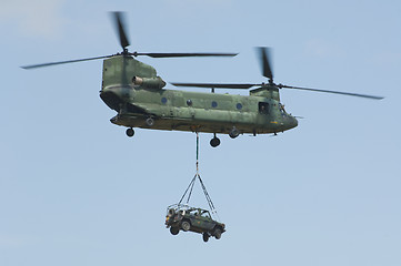 Image showing CH-47 Chinook helicopter