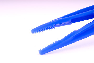 Image showing Plastic forceps