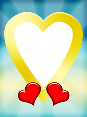 Image showing Bright Love Frame