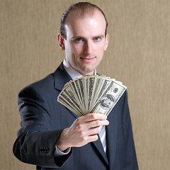 Image showing Portret of businessman