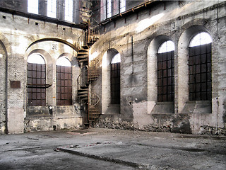 Image showing Abandoned factory