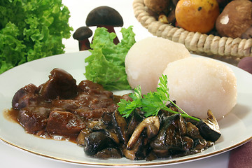 Image showing Venison goulash